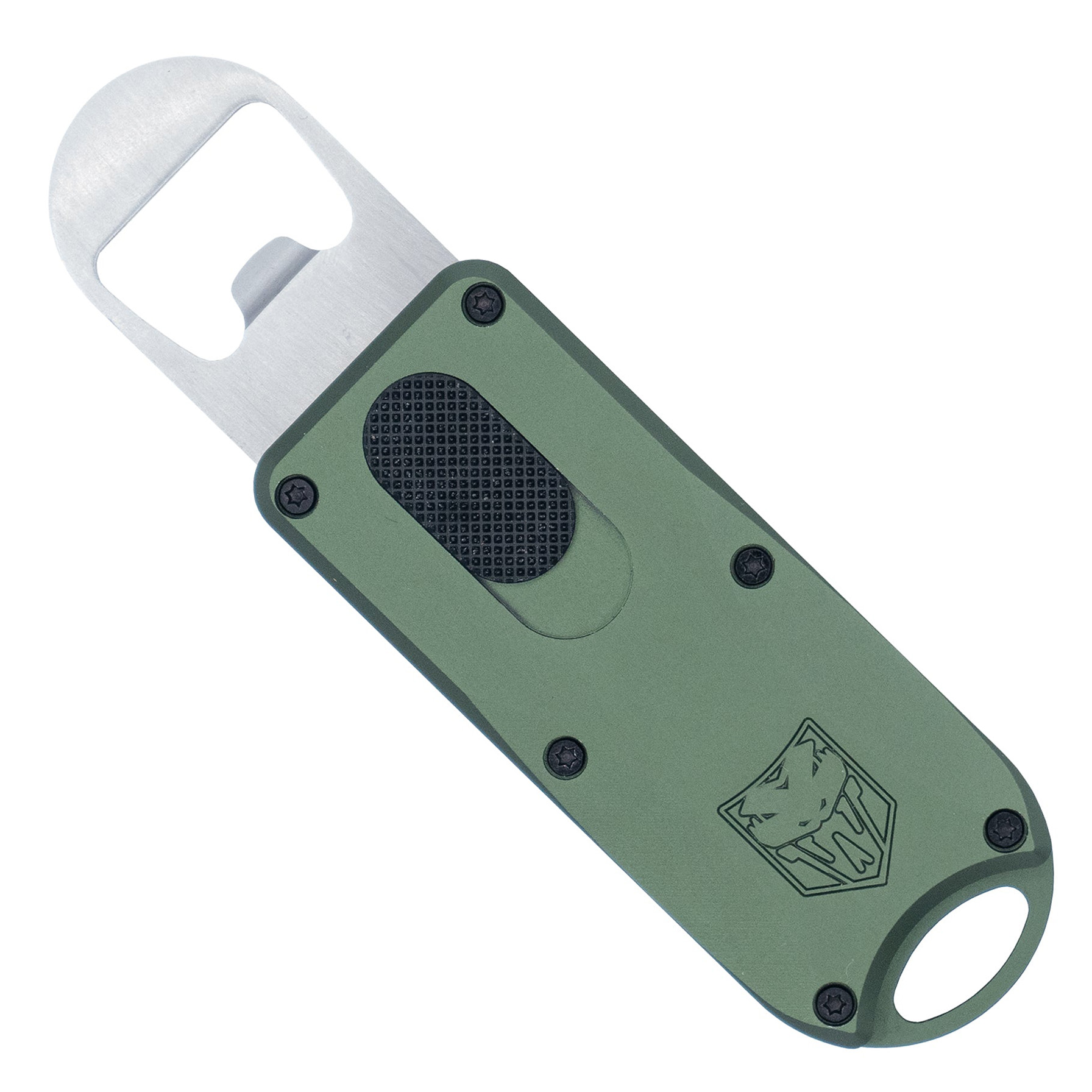 CobraTec Knives CBT OTF BOTTLE OPENER OD GREEN