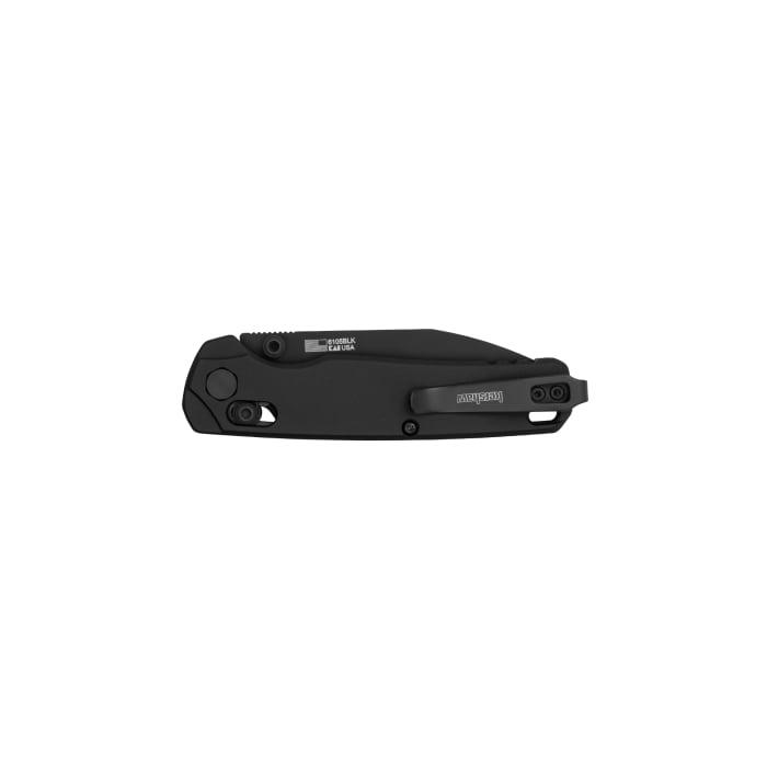 Kershaw Bel Air Folding Knife 3-1/10" Reverse Tanto Blade Black