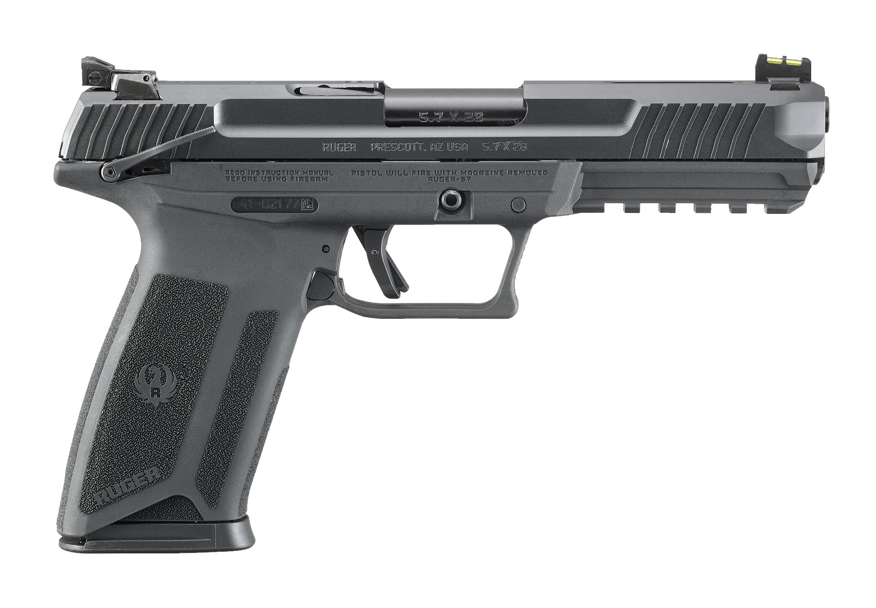 RUGER-57 5.7X28 BLK 5" 20+1 AS