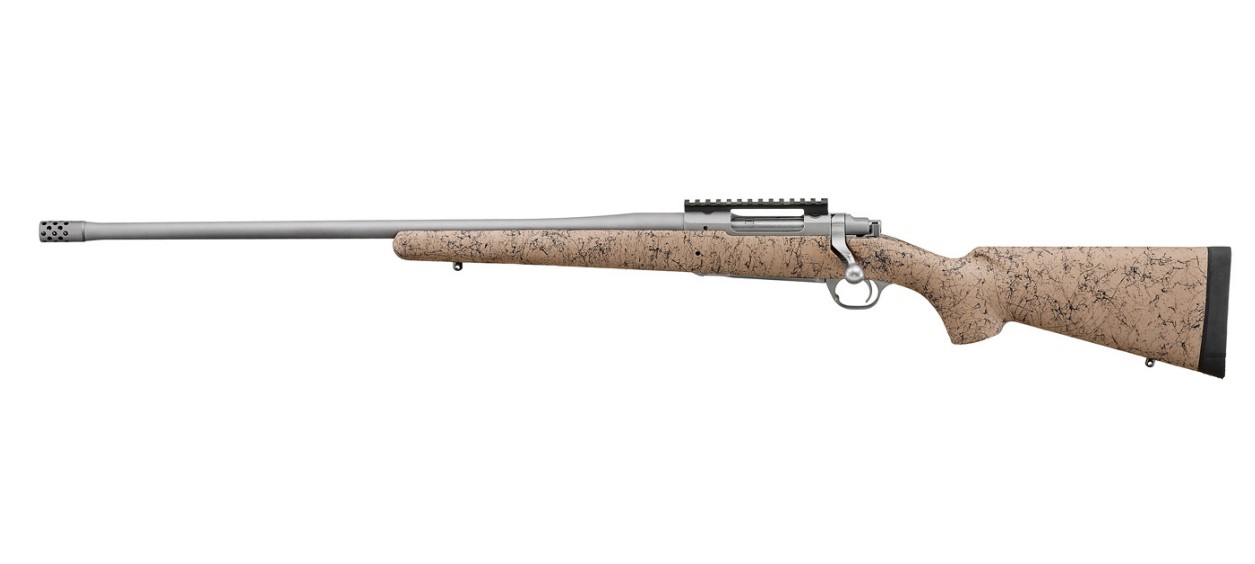 Sturm Ruger & Co Ruger Hawkeye FTW Hunter Left Handed Rifle 6.5 PRC 4rd Magazine 24" Barrel Tan and Black Speckled