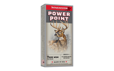 Winchester Super-X Power Point Rifle Ammunition 7mm WSM 150 gr. PSP 3200 fps 20/ct