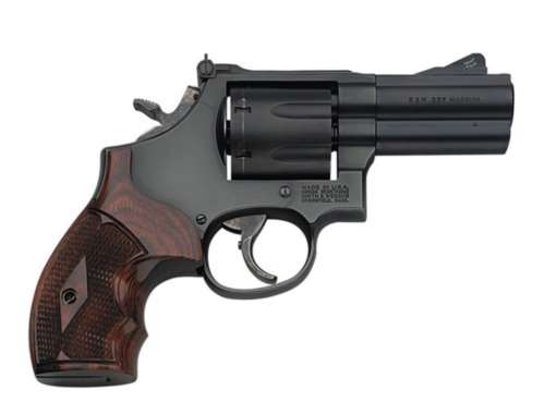 Smith & Wesson Inc. S&W PC Model 586 L-Comp .357 Mag 7rd Capacity 3" Barrel Black Finish