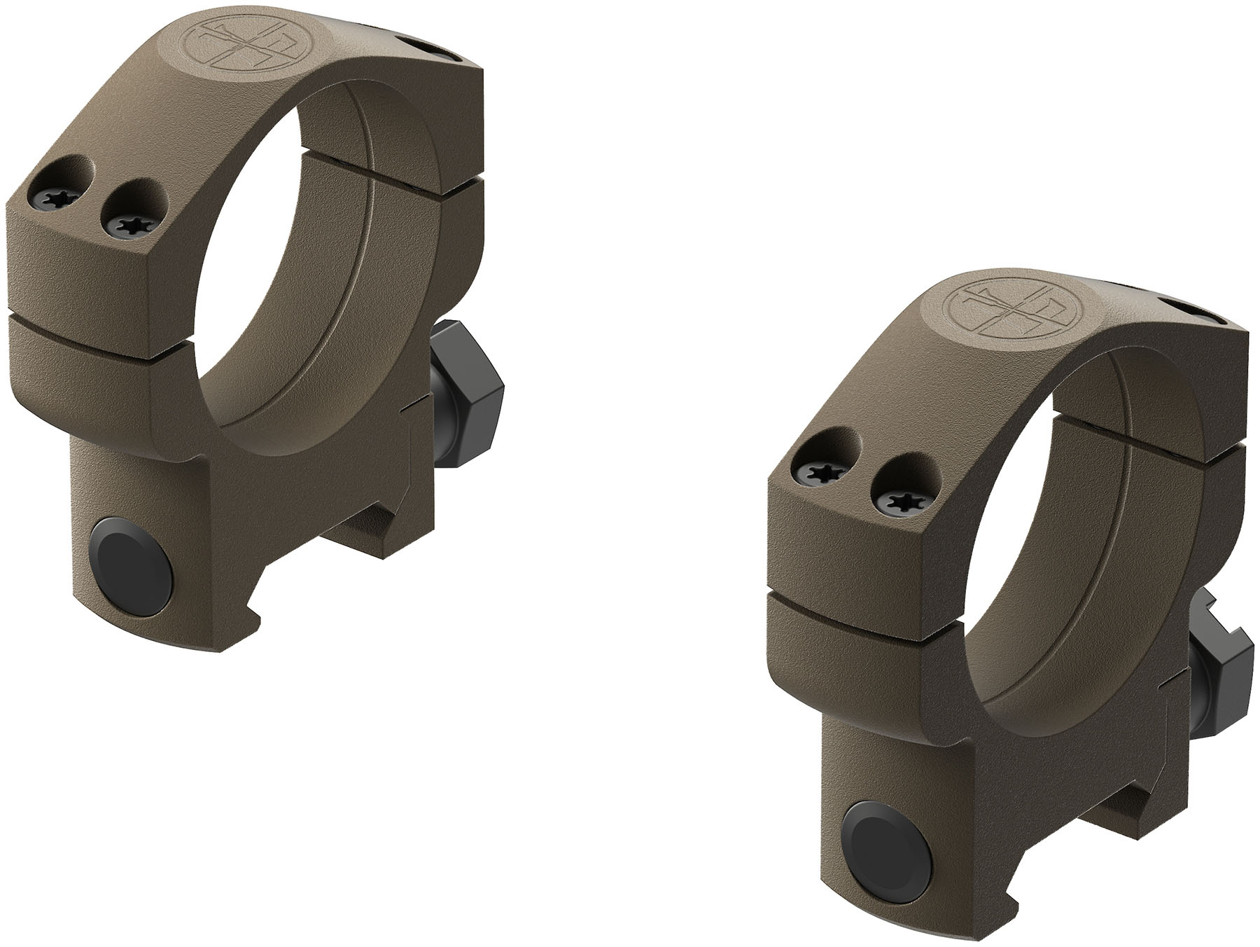 Leupold Mark 4 Scope Rings 35mm High (Aluminum) FDE