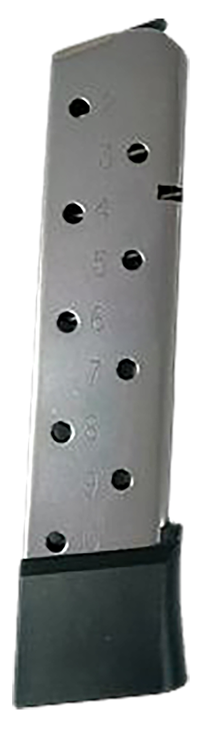 Kimber Magazine 1911 Magazine .45 ACP Pistol Full-Length Grip Stainless Steel 10/rd