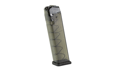 Elite Tactical Systems Carbon Smoke Glock 17 Handgun Magazine 9mm Luger 22/rd
