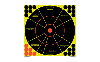 Birchwood Casey Shoot-N-C 12 inch Handgun Trainer Target - 5/ct