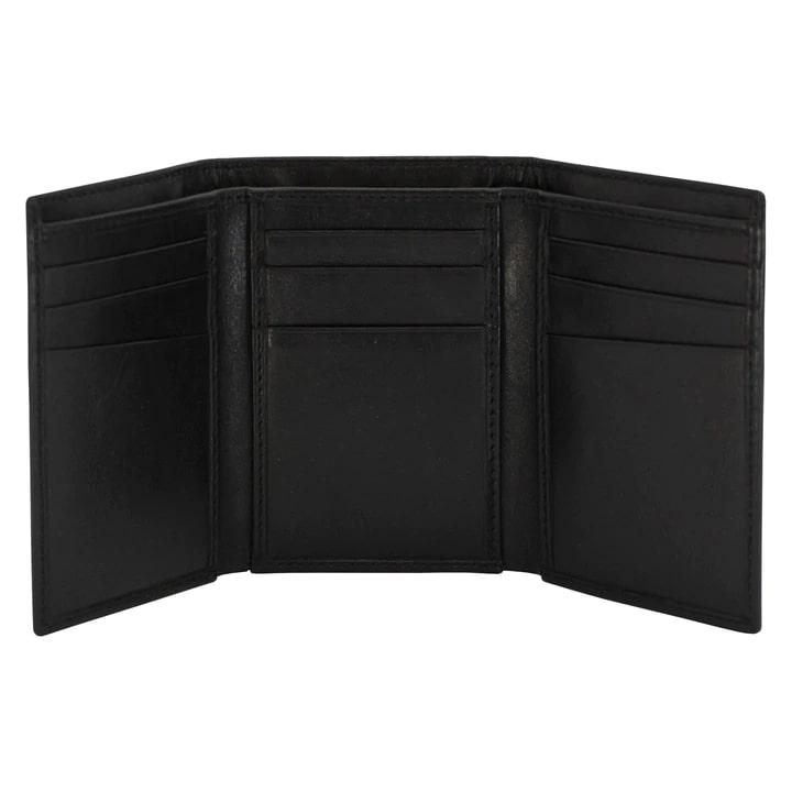 Rugged Rare Smith & Wesson Tri-Fold Wallet Black