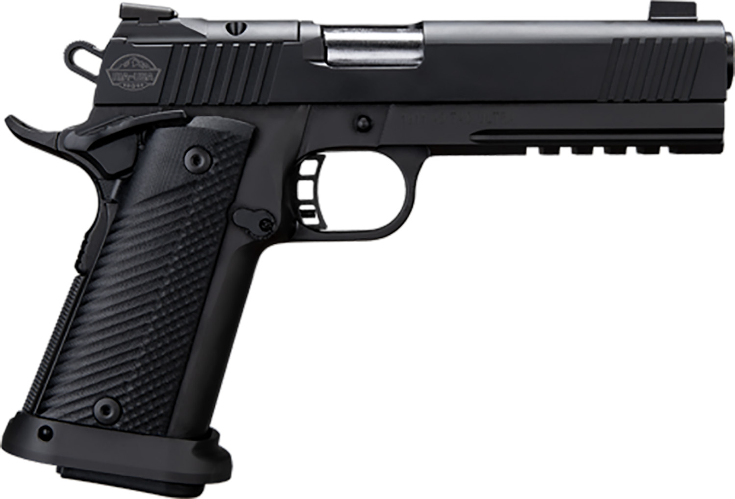 Rock Island - USA RIA USA 1911 A2 Tac Ultra AOS Handgun 10mm Auto 16rd Magazine 5" Barrel Black