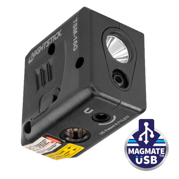 Bayco Products dba NightStick Nightstick Subcompact Weapon Light w/Green Laser for Springfield Armory Hellcat