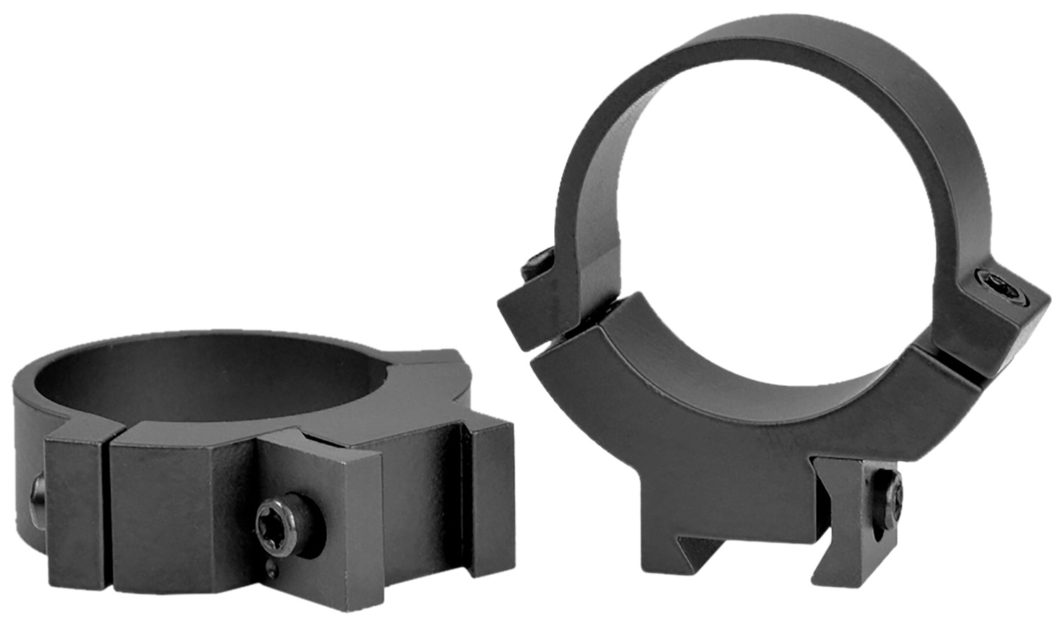 Warne Maxima Rimfire 2-Piece Steel Scope Rings 30mm Medium Matte
