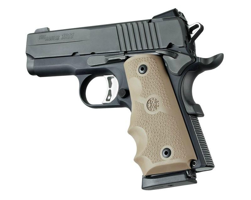 Hogue Inc. RUBBER OFFICER'S Flat Dark Earth W/FG