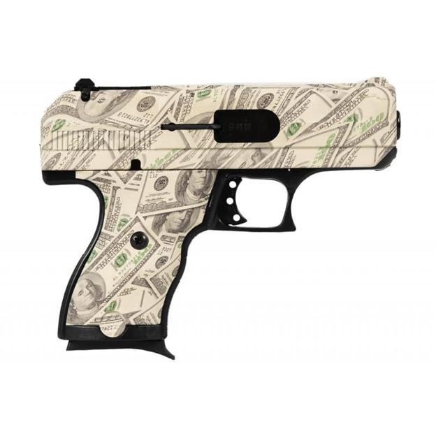 MKS SUPPLY LLC Hi-point C-9 Money Handgun 9mm Luger 8rd Magazine 3.5" Barrel $100 Bill Pattern