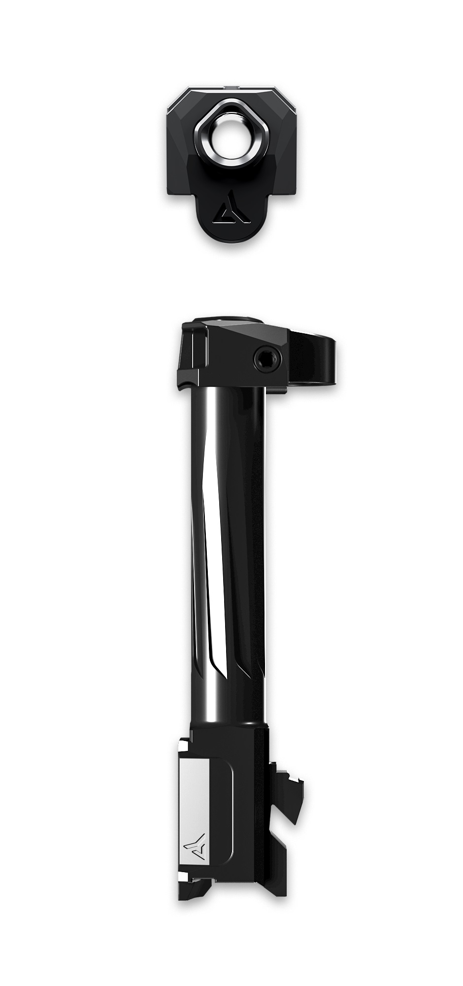 Radian Weapons Afterburner Compensator and Ramjet Barrel Combo for Glock 19 Gen 3 Black
