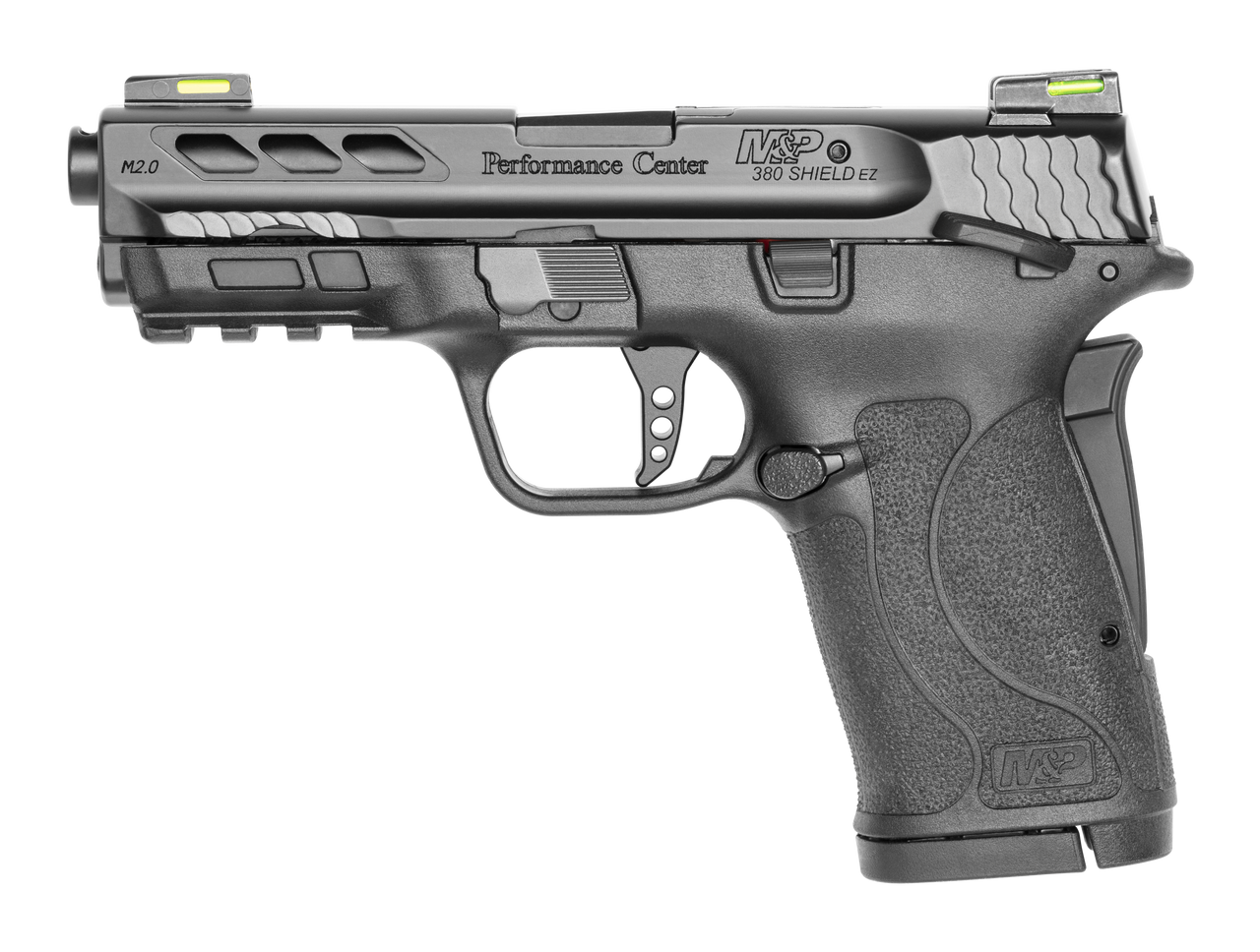 Smith & Wesson Inc. S&W Performance Center M&P 380 SHIELD EZ M2.0 Handgun .380 Auto 8rd Magazine 3.8" Black Ported Barrel