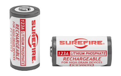 Surefire SFLFP123 Rechargeable Batteries 2/ct