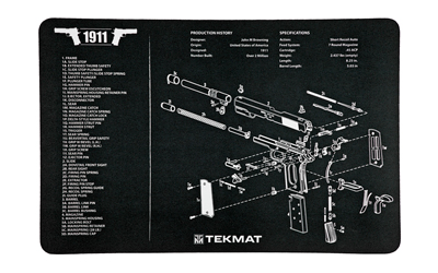 Gsm TekMat 11x17 Gun Cleaning Mat 1911