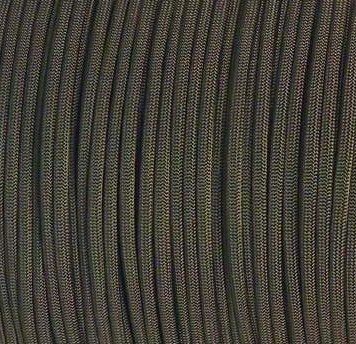 E.L. Wood Braiding Co. Inc. Mero 550 Paracord - 100' 550 lb Olive Drab 5040 Military