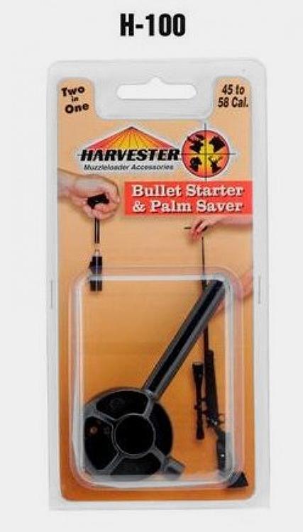 J-Ron Inc. Harvester Muzzleloading Packaged Bullet Starter & Palm Saver Plus .50 Cal Jag 1/pk
