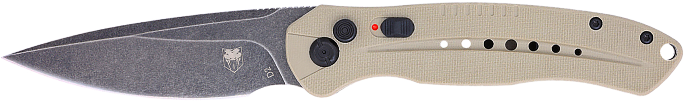 CobraTec Knives CBT DIABLO TAN AUTO
