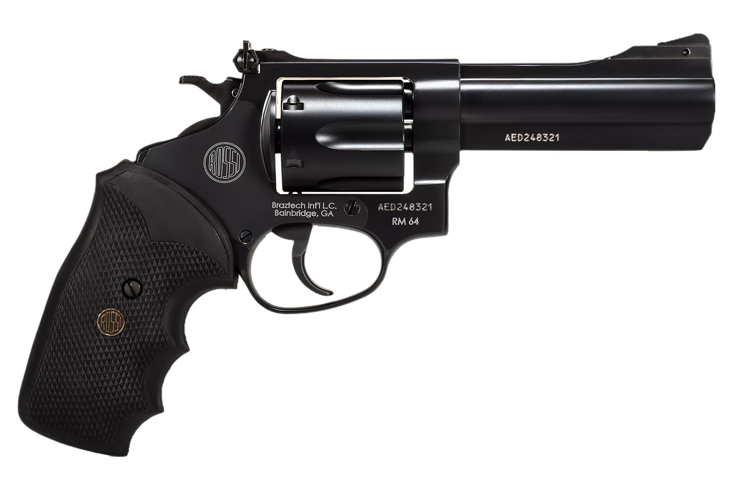 Taurus InternationalInc - Rossi Rossi RM64 Handgun .357 Mag 6rd Capacity 4" Barrel Black