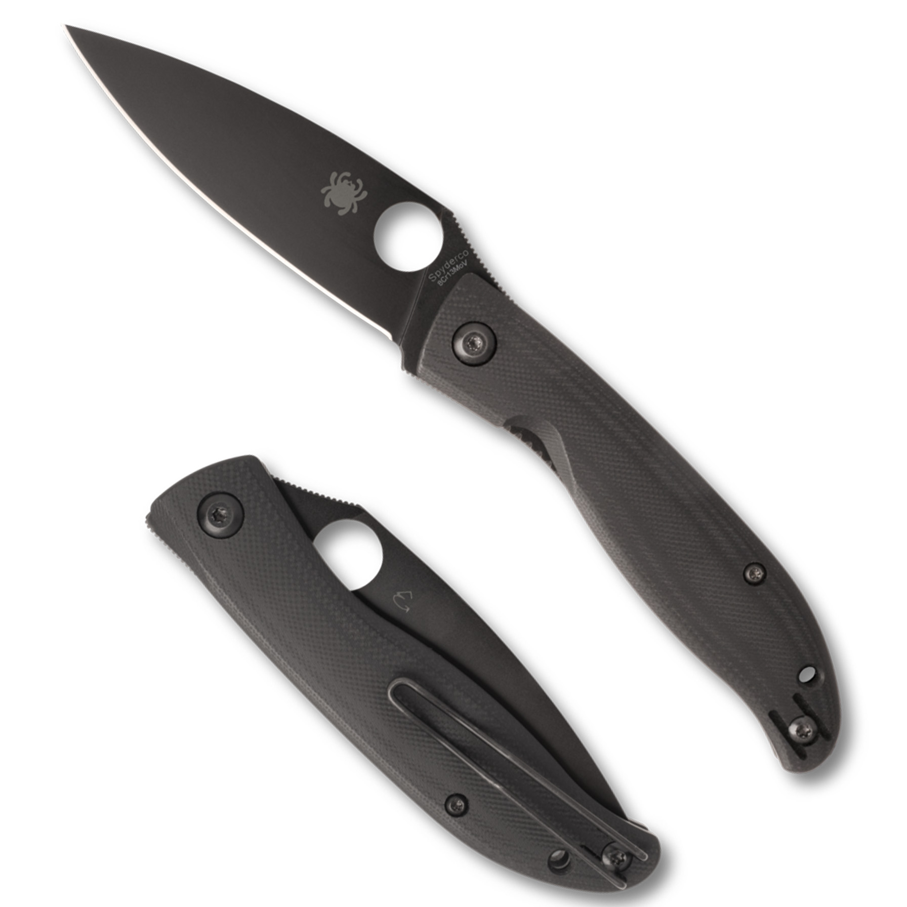 SPYDERCO MANTRA 4 G-10 3.34" BLK