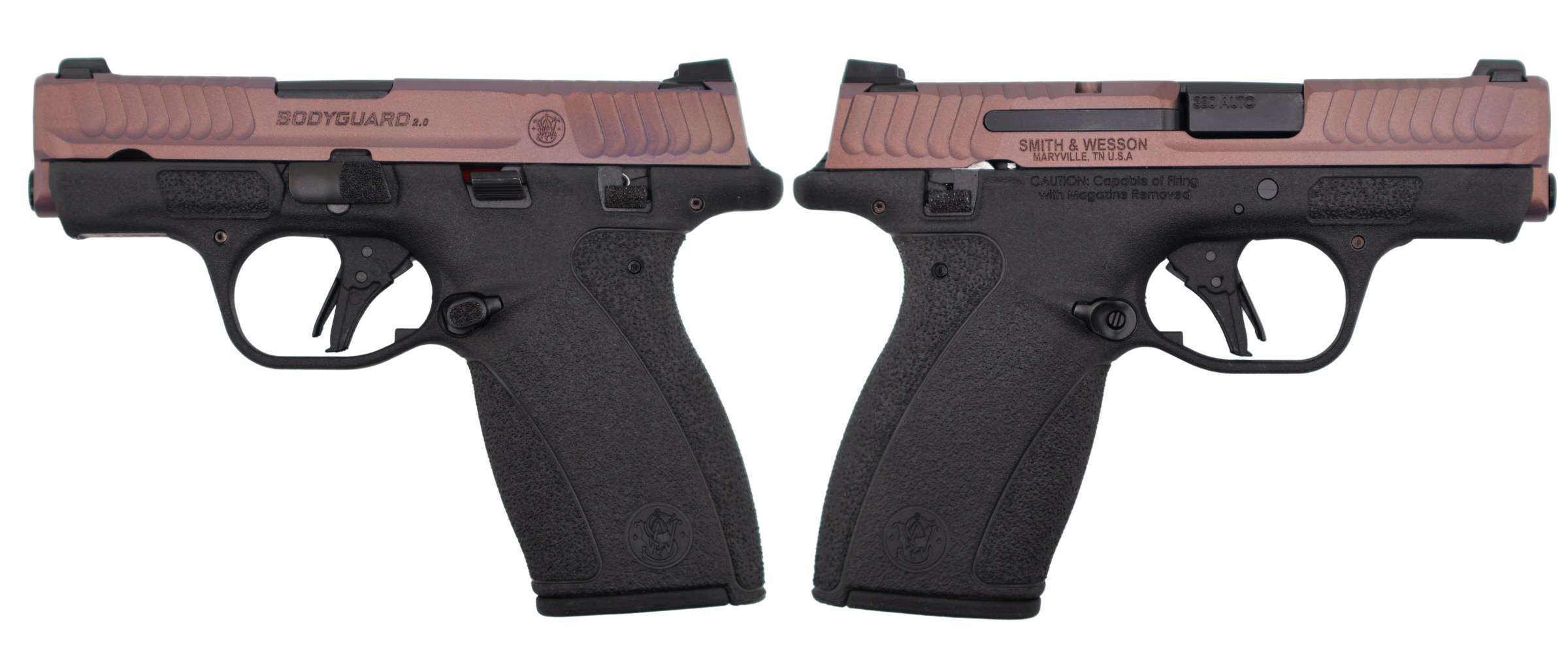 SMITH & WESSON BODYGUARD 2.0 MS RAD CHAMELION 380ACP 2.75" 1-10RD 1-12RD