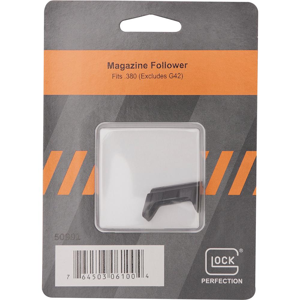 Glock Factory Magazine Follower .380 Excludes G42 Black