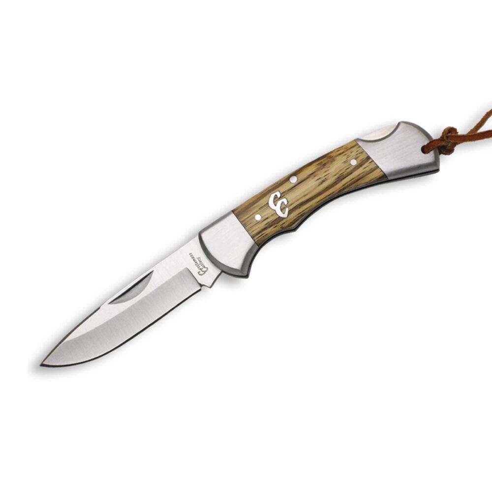 Rock Ridge Outdoors ABKT Cattleman Lockback Sagebrush Folding Knife 3" Drop Point Blade Zebra Wood