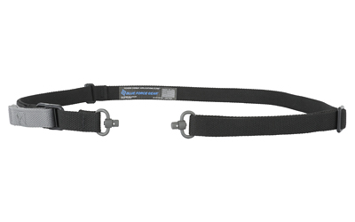 Blue Force Gear Vickers ONE Sling 1" Wide Push Button QD Swivels Black