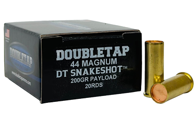 DoubleTap Ammunition DBLTAP SNAKESHOT 44MAG 200GR 20/1000