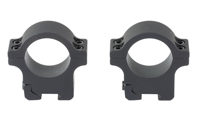 Leupold Open Range Rimfire Cross-Slot Rings 1" High Black