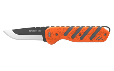 Outdoor Edge Razor HTX Replaceable Blade Folding Knife 3-1/2" Blades Orange