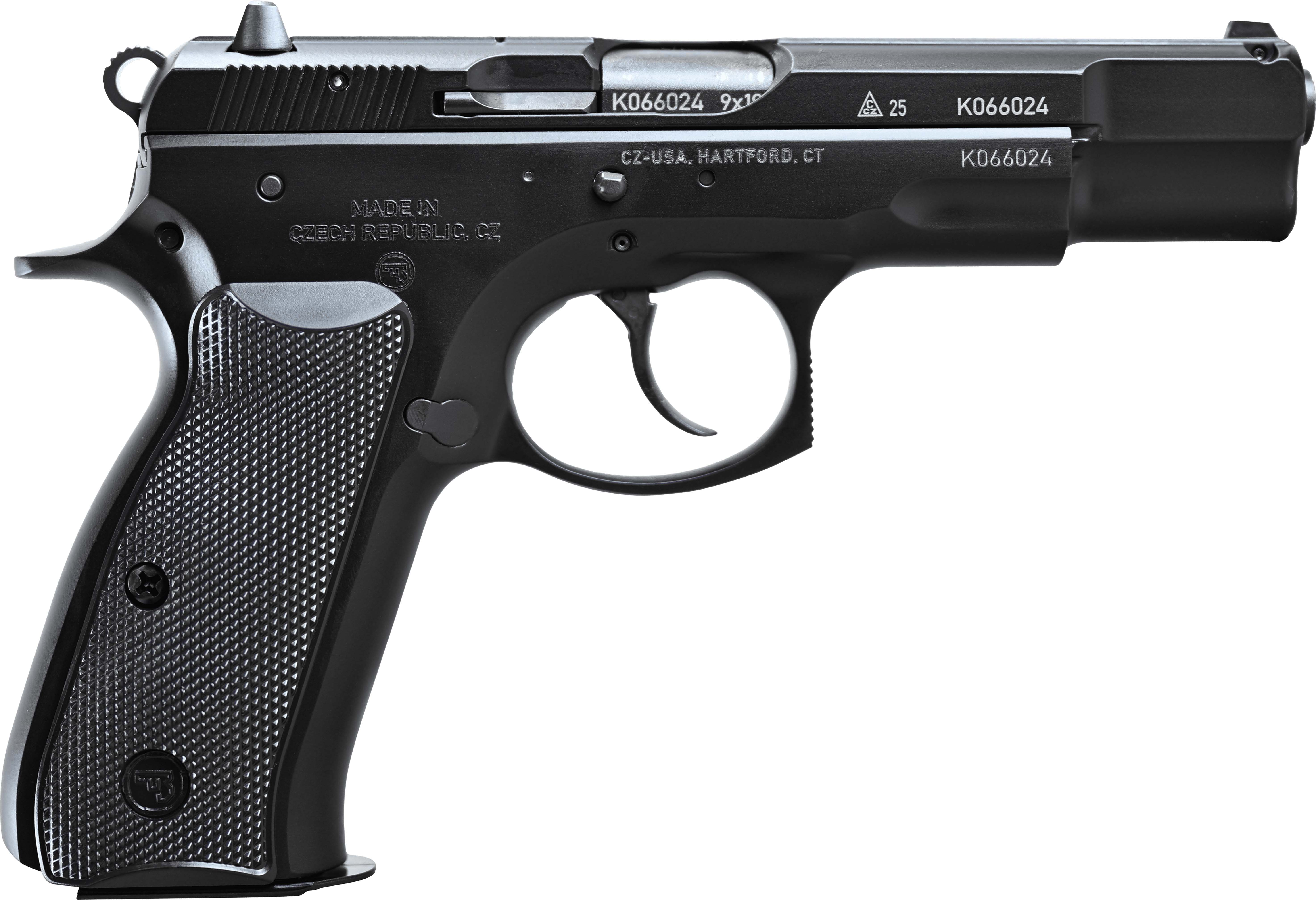 CZ 75 B Anniversary Elite Handgun 9mm Luger 10rd Magazines(2) 4.6" Barrel Steel Frame Manual Safety