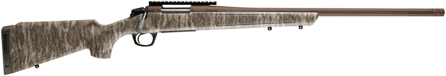 CVA Cascade XT Bolt Action Rifle 350 Legend 4rd Capacity 22" Fluted Threaded Midnight Bronze Barrel Mossy Oak New Bottomland Stock