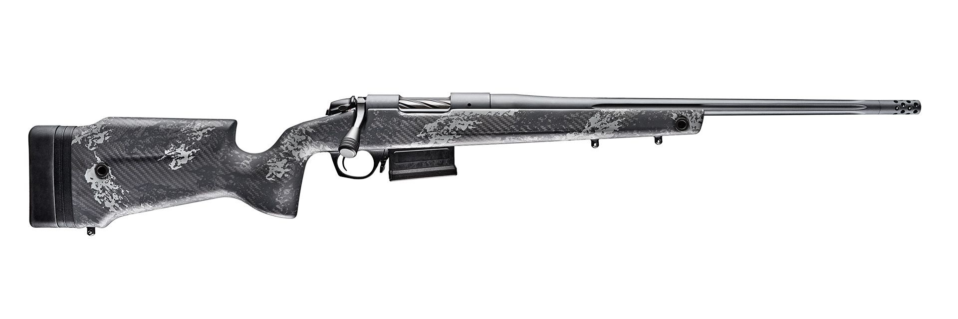 Bergara Squared Crest Rifle 7 PRC 5rd Magazine 22" Barrel Sniper Grey Cerakote
