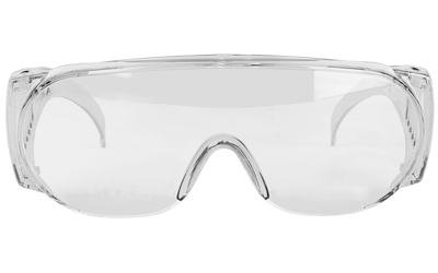 Walker's Full Coverage Shooting Glasses Clear with Clear Lens