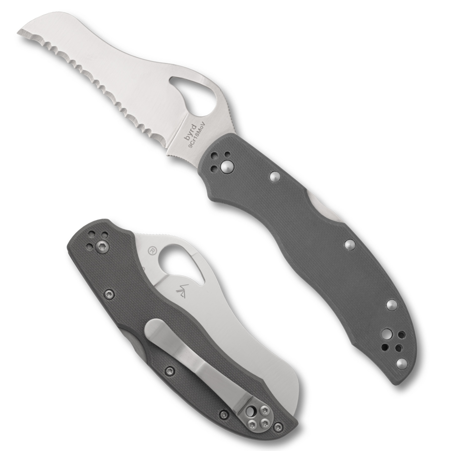 Spyderco SPY GOONEY 3.44" GRAY/SATIN