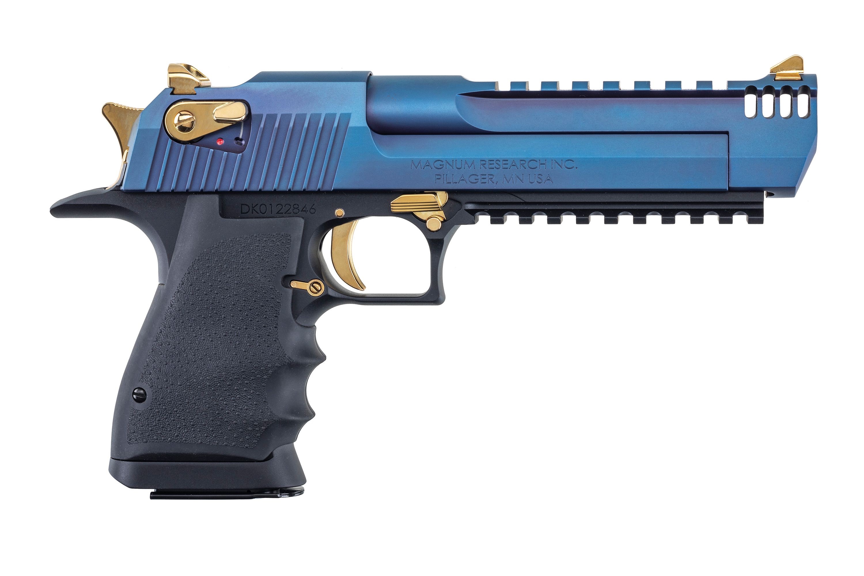 Magnum Research Desert Eagle L6 Handgun .44 Mag 8rd Magazine 6" Barrel Carbo Blue PVD
