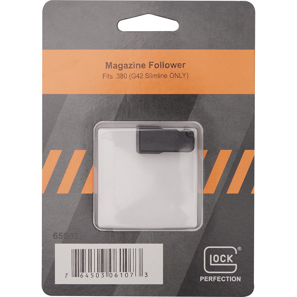 Glock Factory Magazine Follower .380 G42 Slimline ONLY Black