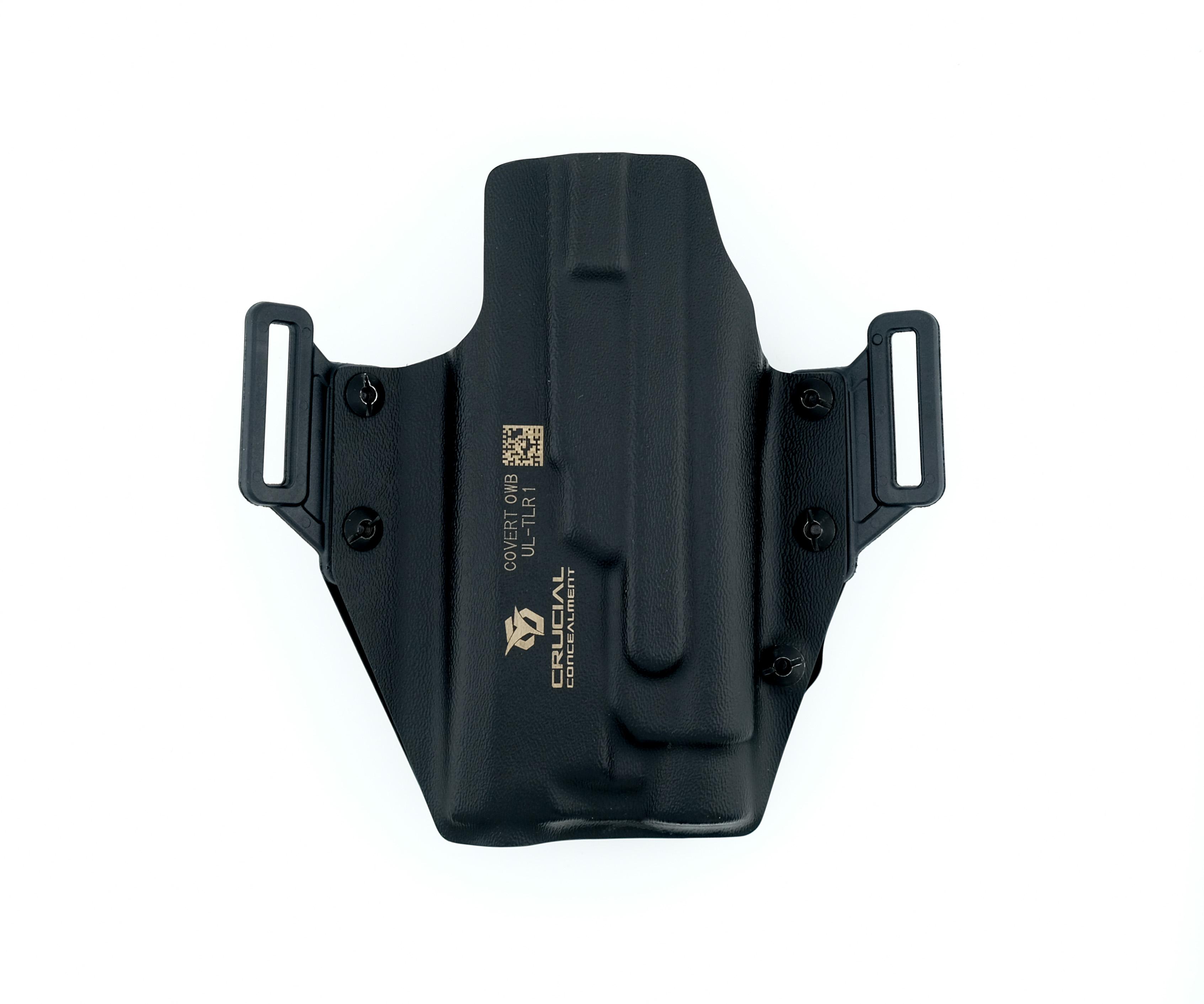 BP Tactical DBA Crucial Holster Crucial Concealment Universal Light OWB Holster for Streamlight TLR-1/TLR-1 HL