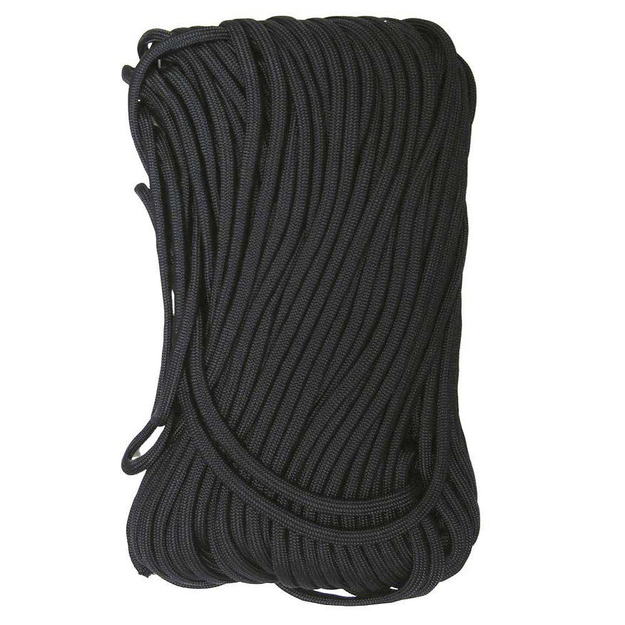 Military Products TacShield 550 Para Cord BLK 100ft