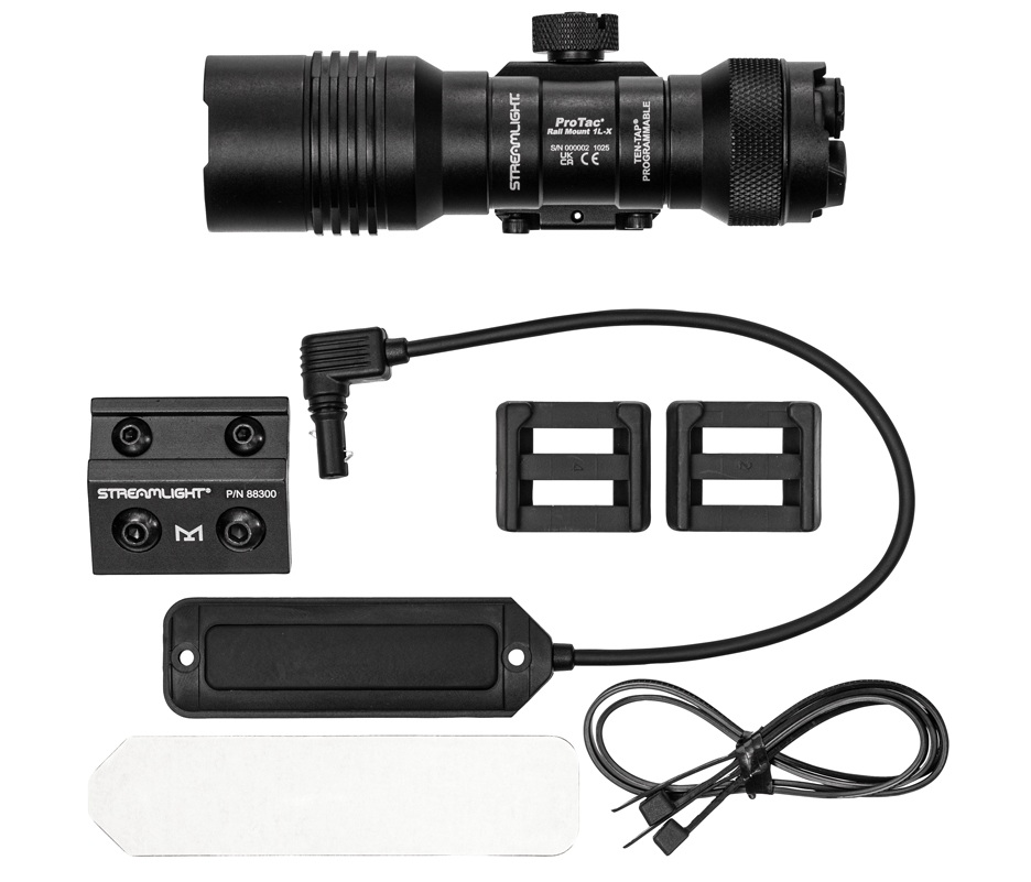 Streamlight Protac Rail Mount 1L-X Pro Handgun Weapon Light SL-B9 850 Lumens Black