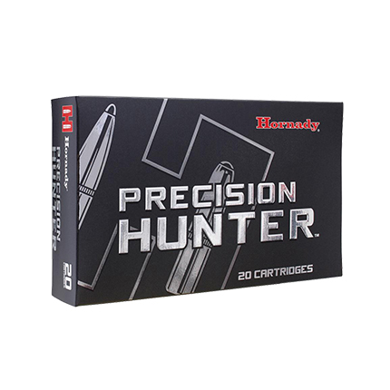 Hornady Precision Hunter Rifle Ammunition .308 Win 178 gr ELD-X 2600 fps 20/ct