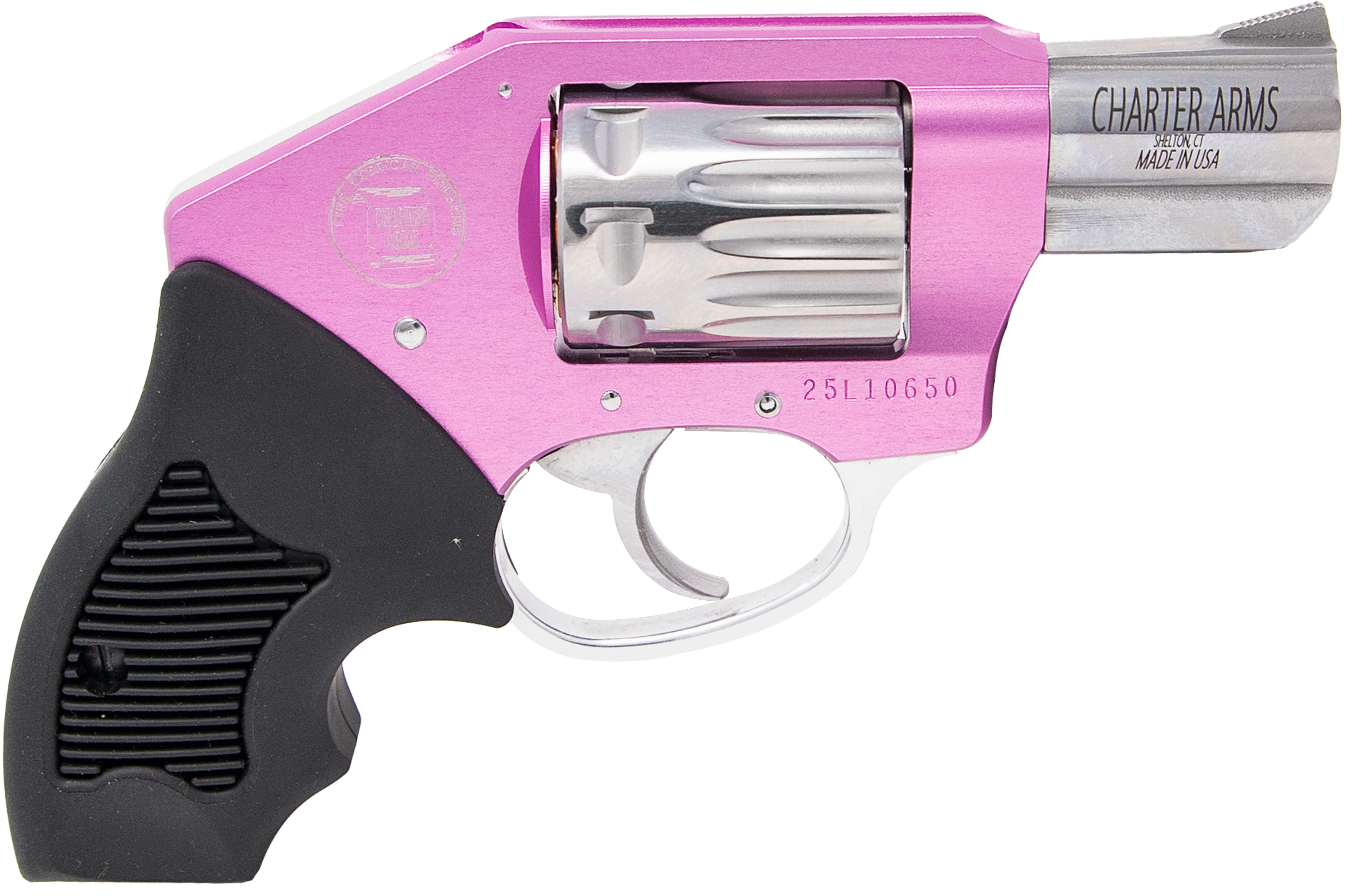 Charter Arms Pink Lady The Walker Handgun .22 WMR 8rd Capacity 3.5'' Barrel Pink/Black