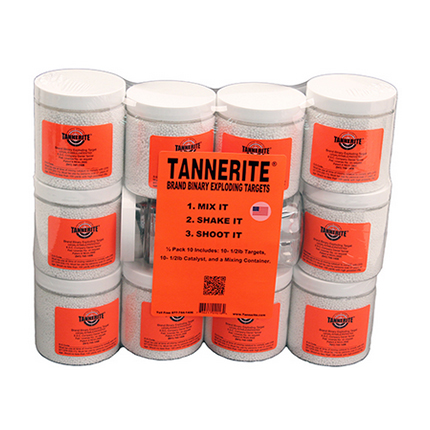Tannerite Exploding Rifle Targets 1/2lb 10/pk