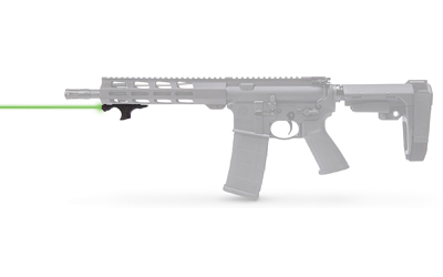 Viridian HS1 Hand Stop with Green Laser Black with Picatinny Adapter