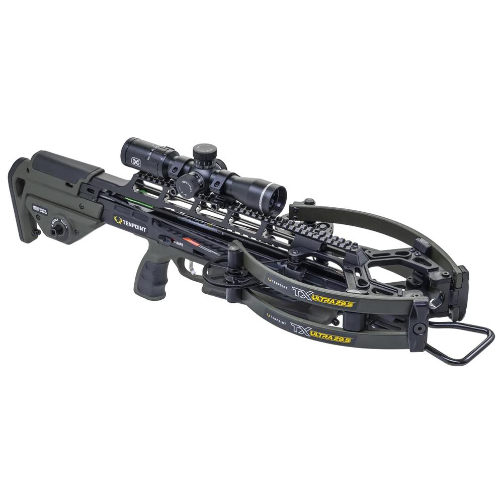 Tenpoint TX Ultra 29.5 Crossbow ACUslide MAXX Moss with EVO-X Elite Scope