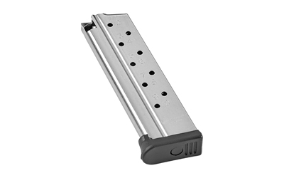 Chip McCormick Range Pro Full-Size 1911 Handgun Magazine Stainless 9mm Luger 10/rd