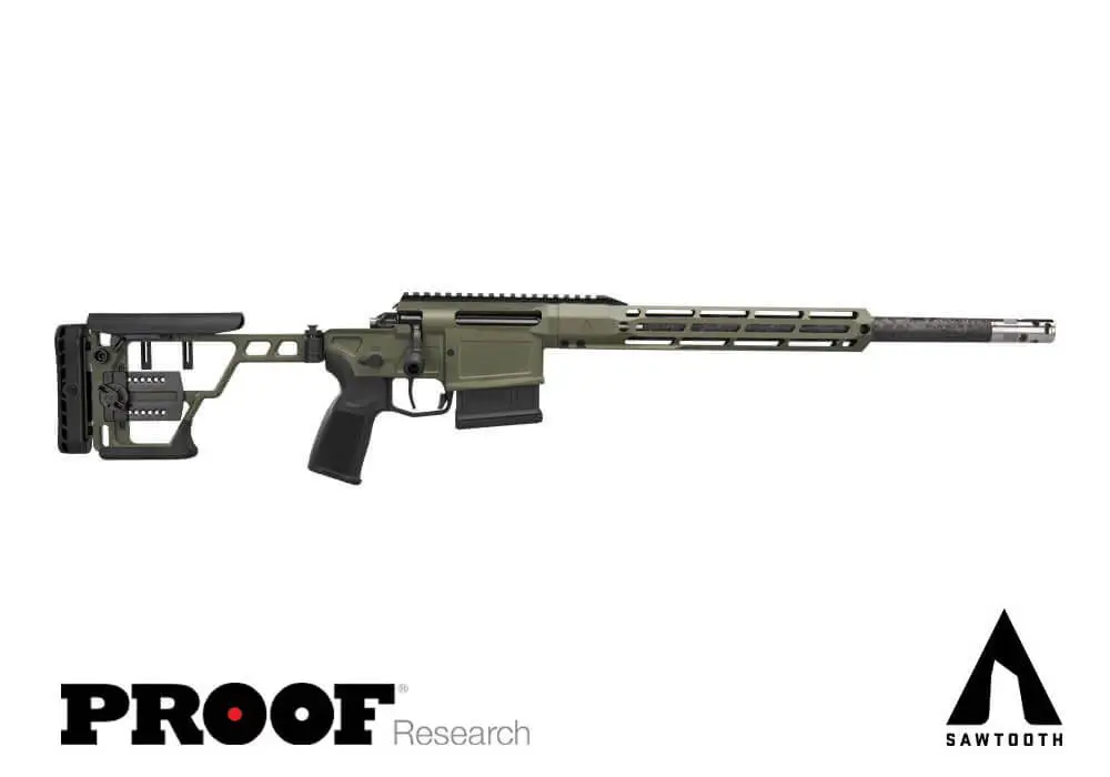 Sig Sauer Cross Sawtooth Short Action Rifle .308 Win 5rd Magazine 16" 5/8x24 Barrel Moss Green