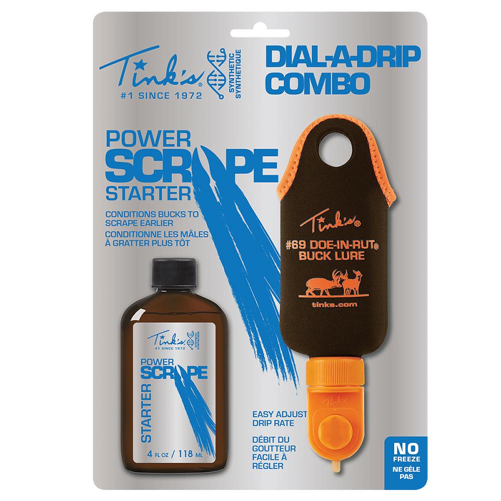 Dead Down Wind DBA Arcus Hunting Tink's Dial-A-Dripper Mock Scrape Starter Kit 4 oz Bottle